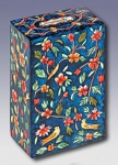 Rectangular "Pomegranate" Tzedakah Box